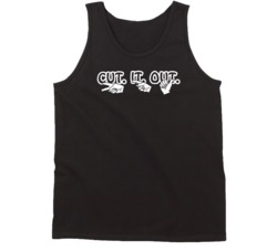 Cut It Out Funny Hand Signals Joey Full House Tv Show Fan Tanktop Cut It Out Funny Hand Signals Joey Full House Tv Show Fan Tanktop