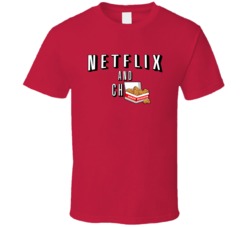 Netflix And Chicken Nuggets Funny Food Lover T Shirt Netflix And Chicken Nuggets Funny Food Lover T Shirt