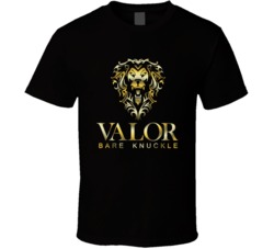 Valor Bare Knuckle Fighting Sports Fight Fan T Shirt Valor Bare Knuckle Fighting Sports Fight Fan T Shirt