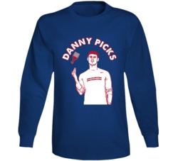 Daniel Jones Danny Picks New York G Football Fan Long Sleeve