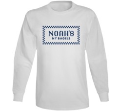 Noah's Bagels Popular Bakery Restaurant Long Sleeve Noah's Bagels Popular Bakery Restaurant Long Sleeve
