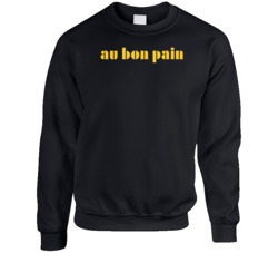 Au Bon Pain Popular Cafe Bakery Restaurant Crewneck Sweatshirt Au Bon Pain Popular Cafe Bakery Restaurant Crewneck Sweatshirt