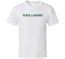 Tous Les Jours Popular Bakery Desserts Restaurant T Shirt Tous Les Jours Popular Bakery Desserts Restaurant T Shirt