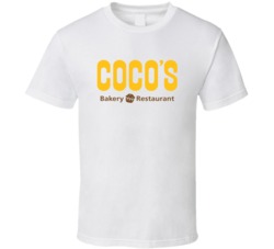 Coco's Bakery Popular Bakery Restaurant T Shirt Coco's Bakery Popular Bakery Restaurant T Shirt