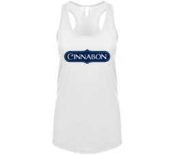 Cinnabon Popular Bakery Cinnamon Roll Desert Shop Womens Tanktop