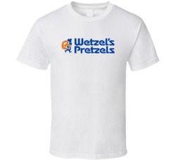 Wetzel's Pretzels Popular Bakery Pretzel Shop T Shirt