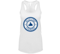 Blue Chip Cookie Popular Gourmet Cookie Shop Womens Tanktop