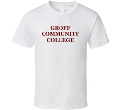 Groff Community College Fictional College American Dad Tv Show Fan T S Groff Community College Fictional College American Dad Tv Show Fan T S