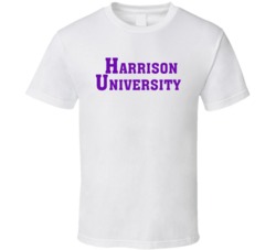 Harrison University Fictional College Old School Movie Fan T Shirt