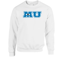 Monsters University Mu Fictional University Movie Lovers Crewneck Swea