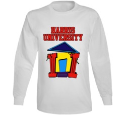Harris University Fictional College House Party 2 Movie Fan Long Sleev