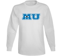 Monsters University Mu Fictional University Movie Lovers Long Sleeve