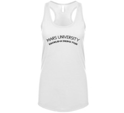 Mars University Fictional College Futurama Tv Show Fan Womens Tanktop Mars University Fictional College Futurama Tv Show Fan Womens Tanktop