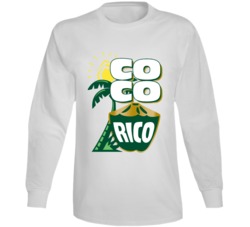 Coco Rico Coconut Flavored Soda Favorite Drink Long Sleeve Coco Rico Coconut Flavored Soda Favorite Drink Long Sleeve