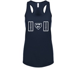 Savages In The Box New York Y Baseball Fan Womens Tanktop