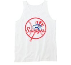 F--ckin Savages Aaron Boone New York Y Baseball Fan Tanktop F--ckin Savages Aaron Boone New York Y Baseball Fan Tanktop