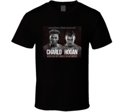 Jermall Charlo Vs Dennis Hogan Championship Boxing Fight Fan Distresse