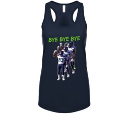 Seattle Celebration Dance Bye Bye Bye Seattle Football Fan Womens Tank Seattle Celebration Dance Bye Bye Bye Seattle Football Fan Womens Tank