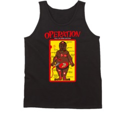 Operation Game Pull Up Gang Edition Music Lovers Tanktop Operation Game Pull Up Gang Edition Music Lovers Tanktop