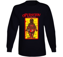 Operation Game Pull Up Gang Edition Music Lovers Long Sleeve Operation Game Pull Up Gang Edition Music Lovers Long Sleeve