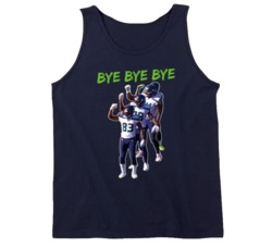 Seattle Celebration Dance Bye Bye Bye Seattle Football Fan Tanktop Seattle Celebration Dance Bye Bye Bye Seattle Football Fan Tanktop