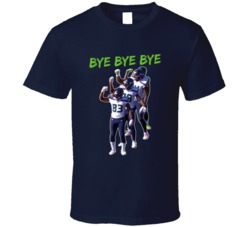 Seattle Celebration Dance Bye Bye Bye Seattle Football Fan T Shirt Seattle Celebration Dance Bye Bye Bye Seattle Football Fan T Shirt