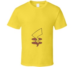 Pikachu Tail Halloween Costume T Shirt Pikachu Tail Halloween Costume T Shirt