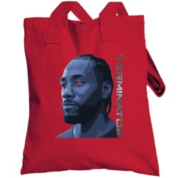 Kawhi Leonard Terminator La Los Angeles Basketball Sports Fan Totebag Kawhi Leonard Terminator La Los Angeles Basketball Sports Fan Totebag