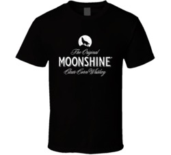 The Original Moonshine Clear Corn Whiskey Label Logo Drinking T Shirt The Original Moonshine Clear Corn Whiskey Label Logo Drinking T Shirt