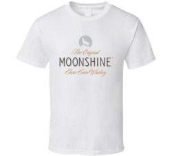 The Original Moonshine Clear Corn Whiskey Label Logo T Shirt The Original Moonshine Clear Corn Whiskey Label Logo T Shirt