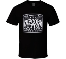 Popcorn Sutton Small Batch Moonshine Whiskey Label Logo Drinking T Shi Popcorn Sutton Small Batch Moonshine Whiskey Label Logo Drinking T Shi