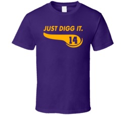 Just Digg It Minnesota Stefon Diggs Football T Shirt Just Digg It Minnesota Stefon Diggs Football T Shirt