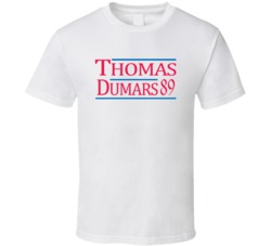 Isiah Thomas Joe Dumars 1989 Detroit Basketball Sports Fan T Shirt Isiah Thomas Joe Dumars 1989 Detroit Basketball Sports Fan T Shirt