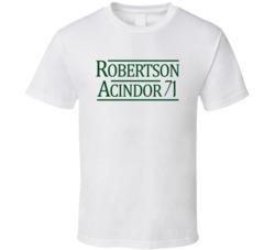 Oscar Robertson Lew Alcindor 1971 Milwaukee Basketball Sports Fan T Sh Oscar Robertson Lew Alcindor 1971 Milwaukee Basketball Sports Fan T Sh