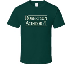 Oscar Robertson Lew Alcindor 1971 Milwaukee Basketball Fan T Shirt Oscar Robertson Lew Alcindor 1971 Milwaukee Basketball Fan T Shirt