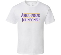 Kareem Abdul Jabbar Magic Johnson 1980 Los Angeles L Basketball Sports Kareem Abdul Jabbar Magic Johnson 1980 Los Angeles L Basketball Sports
