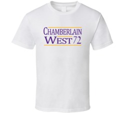 Wilt Chamberlain Jerry West 1972 Los Angeles L Basketball Sports Fan T Wilt Chamberlain Jerry West 1972 Los Angeles L Basketball Sports Fan T