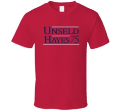 Wes Unseld Elvin Hayes 1975 Washington Basketball Fan T Shirt Wes Unseld Elvin Hayes 1975 Washington Basketball Fan T Shirt