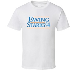 Patrick Ewing John Starks 1994 New York Basketball Sports Fan T Shirt Patrick Ewing John Starks 1994 New York Basketball Sports Fan T Shirt