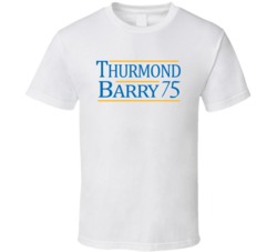 Nate Thurmond Rick Barry 1975 Golden State Basketball Sports Fan T Shi Nate Thurmond Rick Barry 1975 Golden State Basketball Sports Fan T Shi