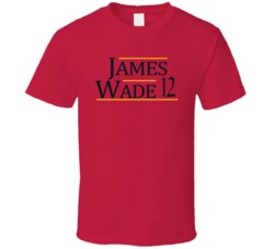 Lebron James Dwyane Wade 2012 Miami Basketball Fan T Shirt Lebron James Dwyane Wade 2012 Miami Basketball Fan T Shirt