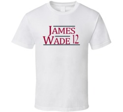Lebron James Dwyane Wade 2012 Miami Basketball Sports Fan T Shirt Lebron James Dwyane Wade 2012 Miami Basketball Sports Fan T Shirt