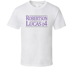 Oscar Robertson Jerry Lucas 1964 Sacramento Basketball Sports Fan T Sh Oscar Robertson Jerry Lucas 1964 Sacramento Basketball Sports Fan T Sh