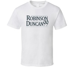 David Robinson Tim Duncan 1999 San Antonio Basketball Sports Fan T Shi David Robinson Tim Duncan 1999 San Antonio Basketball Sports Fan T Shi