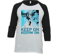 Keep On Keepin On Best Documentary To Watch Stoned Raglan T Shirt Keep On Keepin On Best Documentary To Watch Stoned Raglan T Shirt
