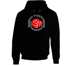Net Flexors Volleyball Team Funny Team Name Sports Fan Hoodie