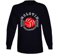 Mclovin Volleyball Team Funny Team Name Sports Fan Long Sleeve