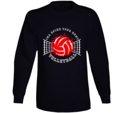 Ima Spike Your Bunt Volleyball Team Funny Team Name Sports Fan Long Sl