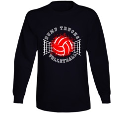 Dump Trucks Volleyball Team Funny Team Name Sports Fan Long Sleeve