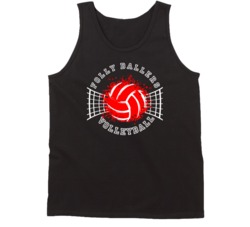 Folly Ballers Volleyball Team Funny Team Name Sports Fan Tanktop